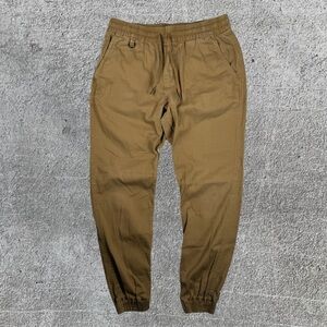 Men’s Publish Brand Tan Joggers Size 36